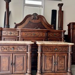 Complete King Havertys Bedroom Set 