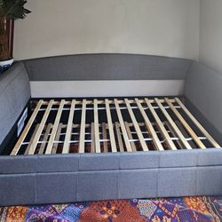 Grey twin day bed 