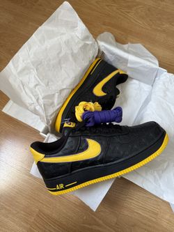 Nike Air Force 1 Low Kobe Bryant Lakers Away QS, size 9.5