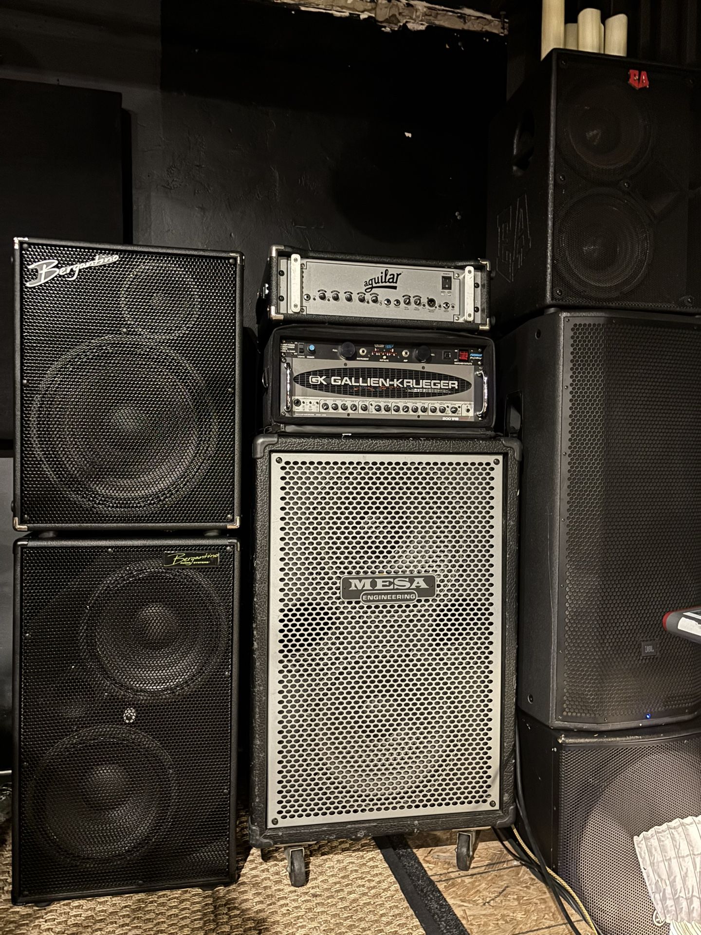 Mesa 2x15 Bass Cab Powerhouse 