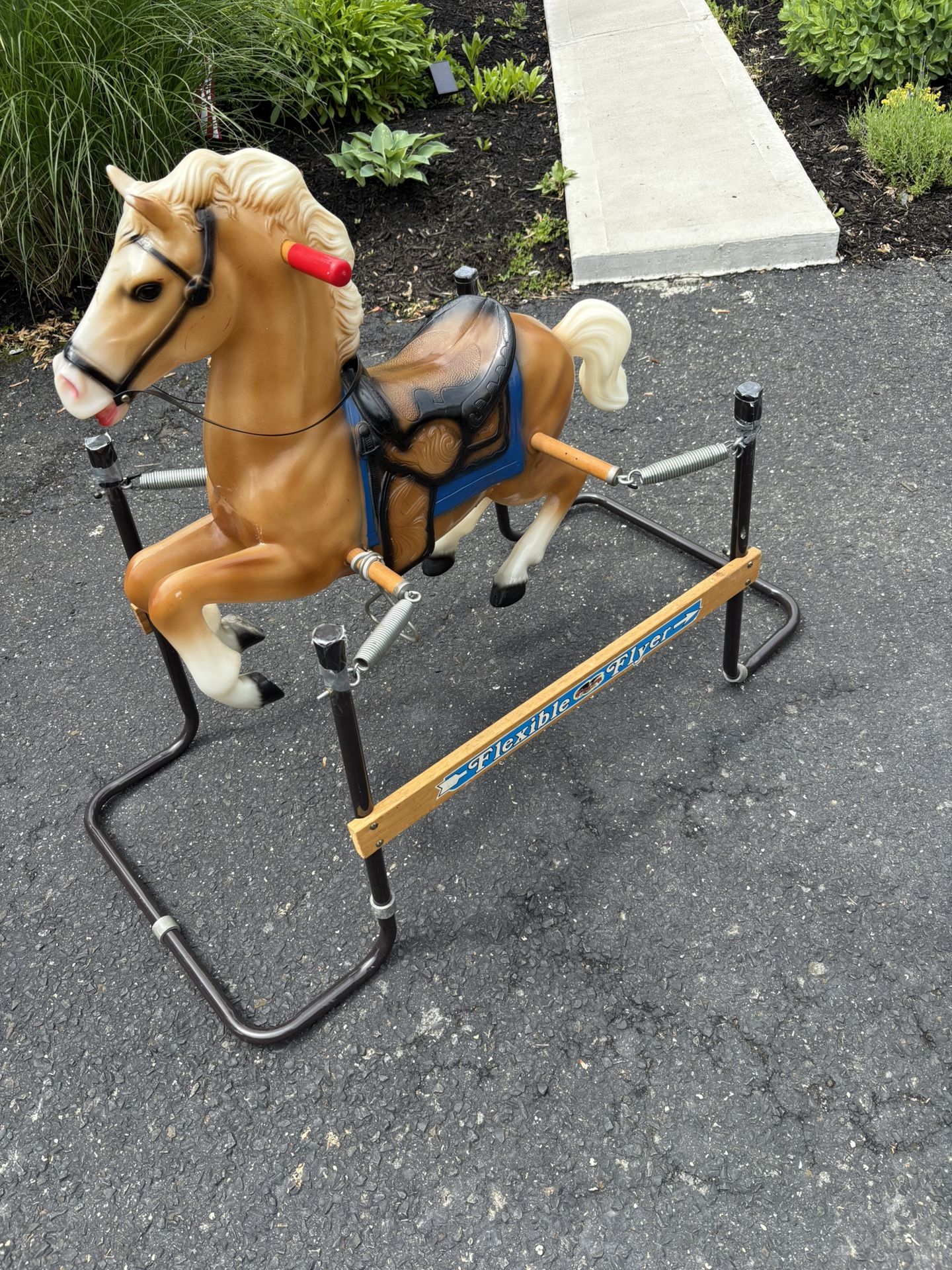 Vintage Flexible Flyer Bouncing Horse
