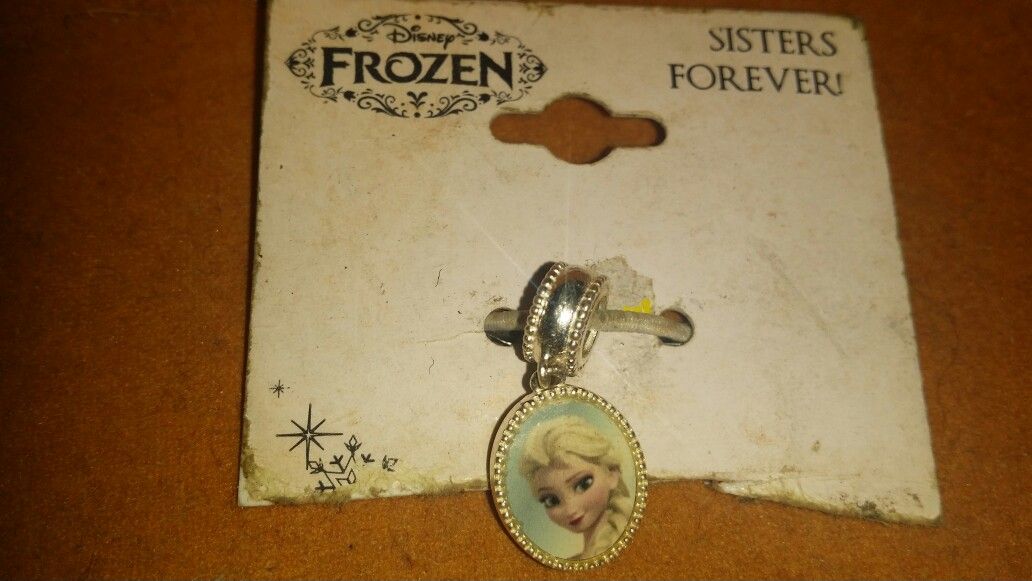 Frozen .925 silver charm