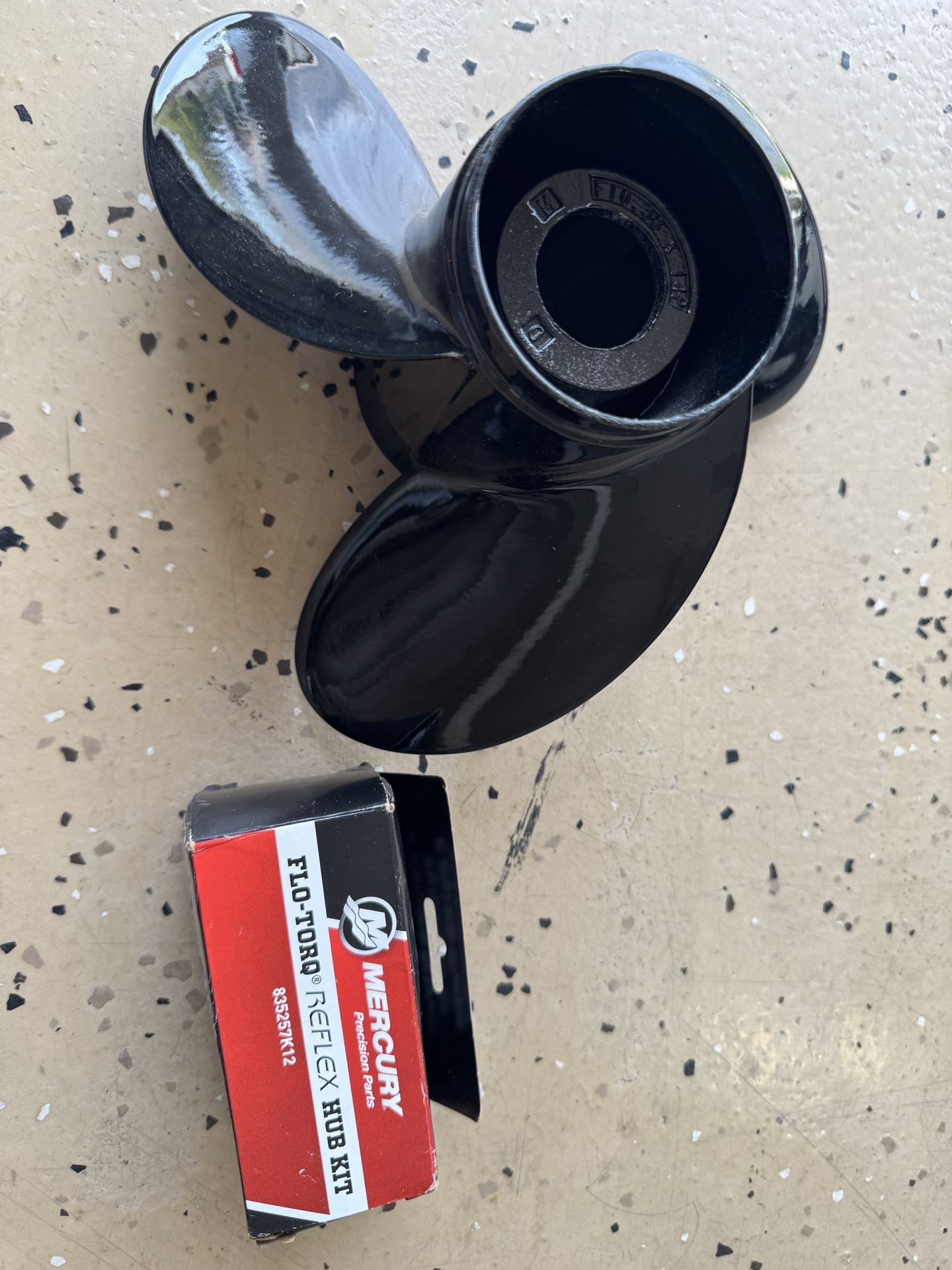 Mercury Black Max Aluminum Prop