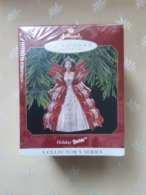 Hallmark Keepsake Holiday Barbie Ornament 