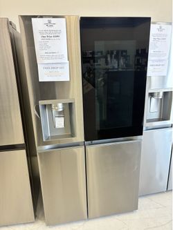🎆BLOWOUT SALE 🚛FREE DROP OFF Within 20 Miles from Store Until 7/12⏳ on a Side by Side Refrigerator
