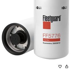Fleetguard Fuel Filter Secondary Part No: FF5776