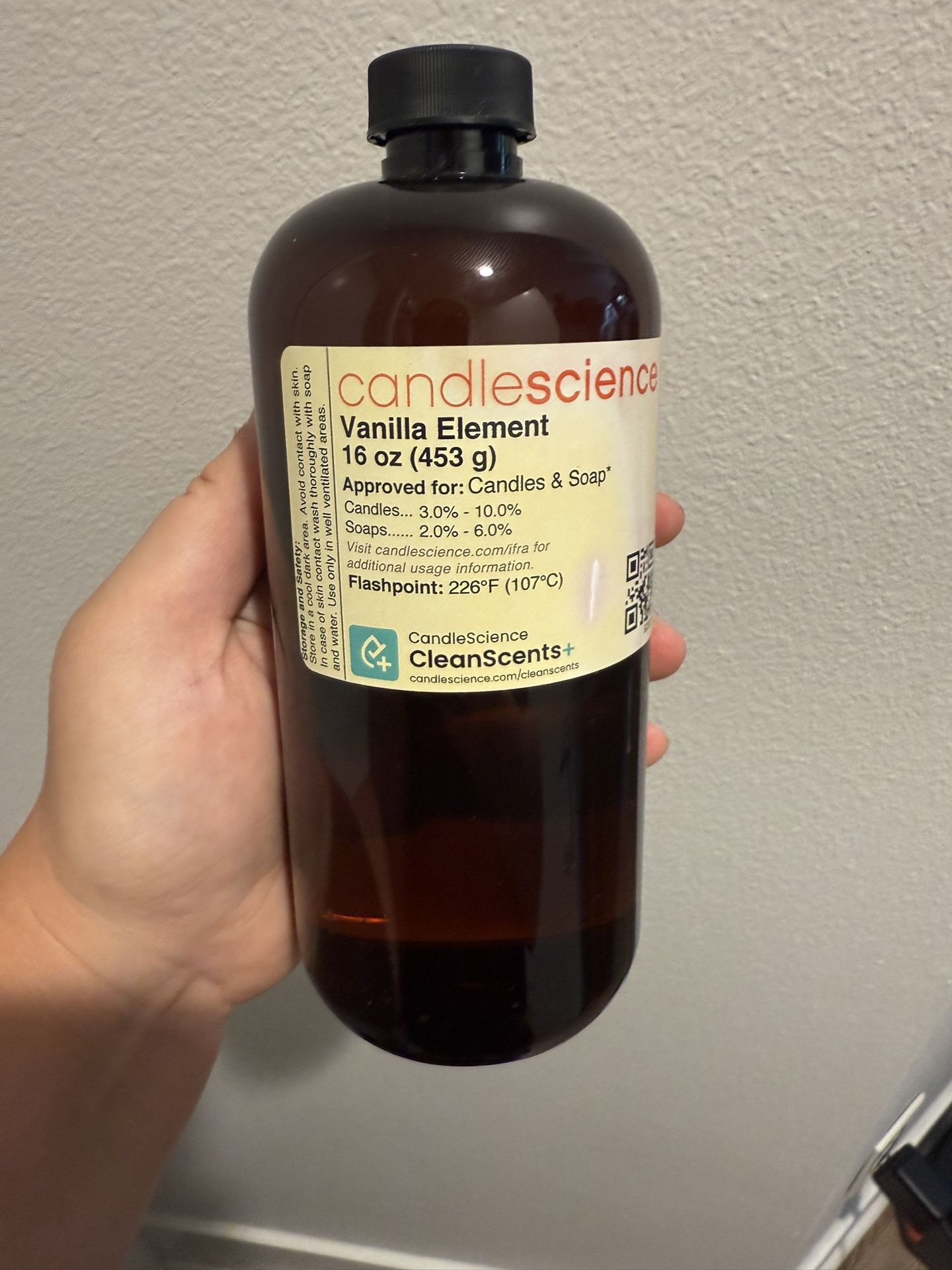 Candle Fragrance Oil - Candle Science - Vanilla Element