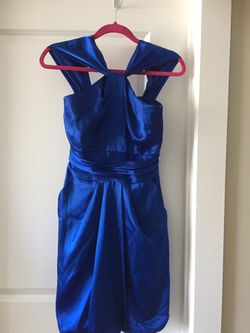 Satin elegant dress, size 2