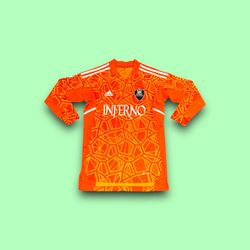 Adidas Aeroready Inferno long sleeve soccer jersey men’s small 