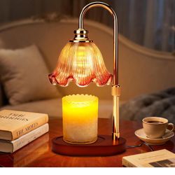 Candle Warmer Lamp with Timer Dimmable: Birthday Gifts for Women & Home Decor for House Warming Gifts New Home– Wax Warmer Gifts for Mom - 3 Timer Mod