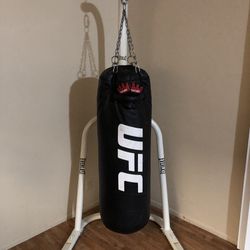 UFC Punching Bag and Stand