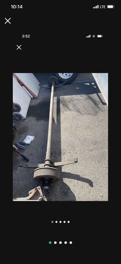 Trailer Axel 95” Long 3500 Pds Good Condition