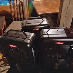 (4) Space Heaters