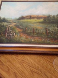 Old paintings  on canvas