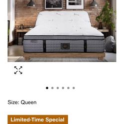 Queen size brand new paramount mattress, medium firm-exclusive Macy’s Products-Or-full Sealy Pillowtops/hybrids