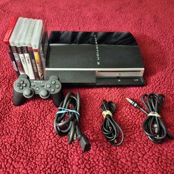 Sony PlayStation 3 PS3 Fat CECHK01 80GB Console
