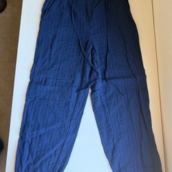 Dark Blue 100% Cotton Pants Women’s Size Medium