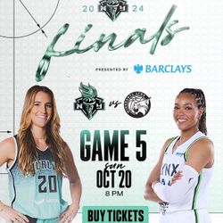 New York Liberty Vs Minnesota Lynx WNBA Finals Game 5