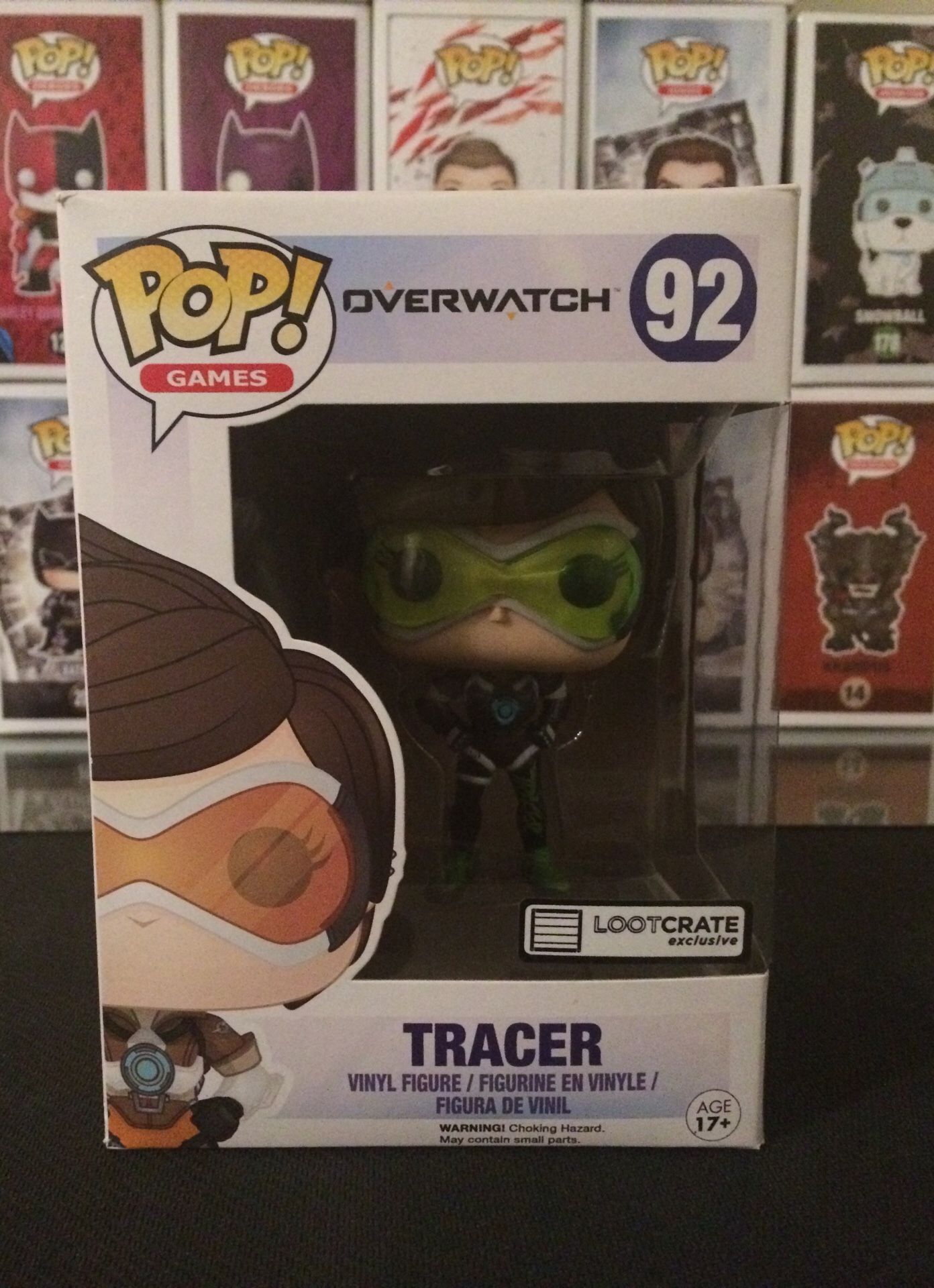 Funko Pop! Games: Overwatch Action Figure - Tracer