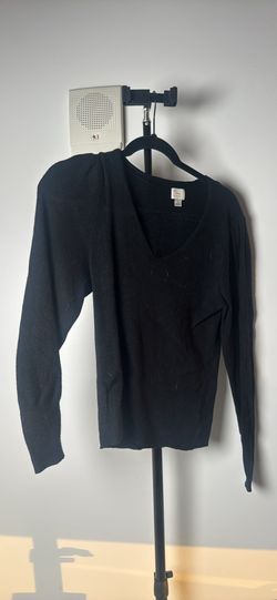 A New Day Black V-Neck Sweater