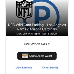 Rams Cardinals PARKING