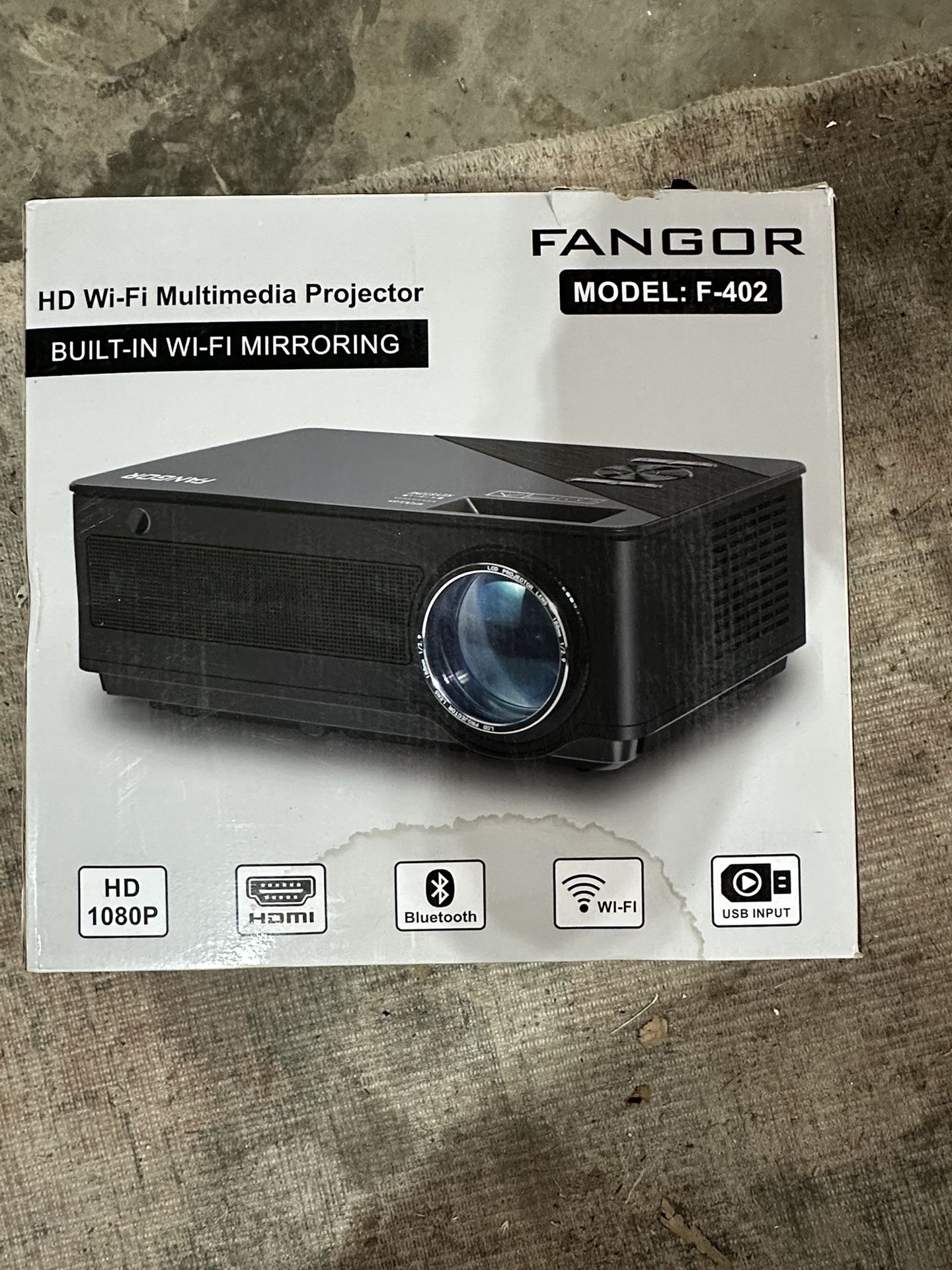 Multi Media Projector and a 20ft Inflatable Screen