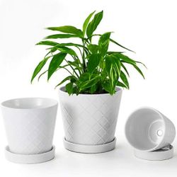 4"+5"+6"  Flower Pots ( 3 Pack)