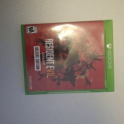 Xbox One Resident Evil Biohazard Deluxe Edition 
