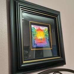 Peter Max Framed Art
