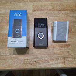 Ring doorbell with chime 