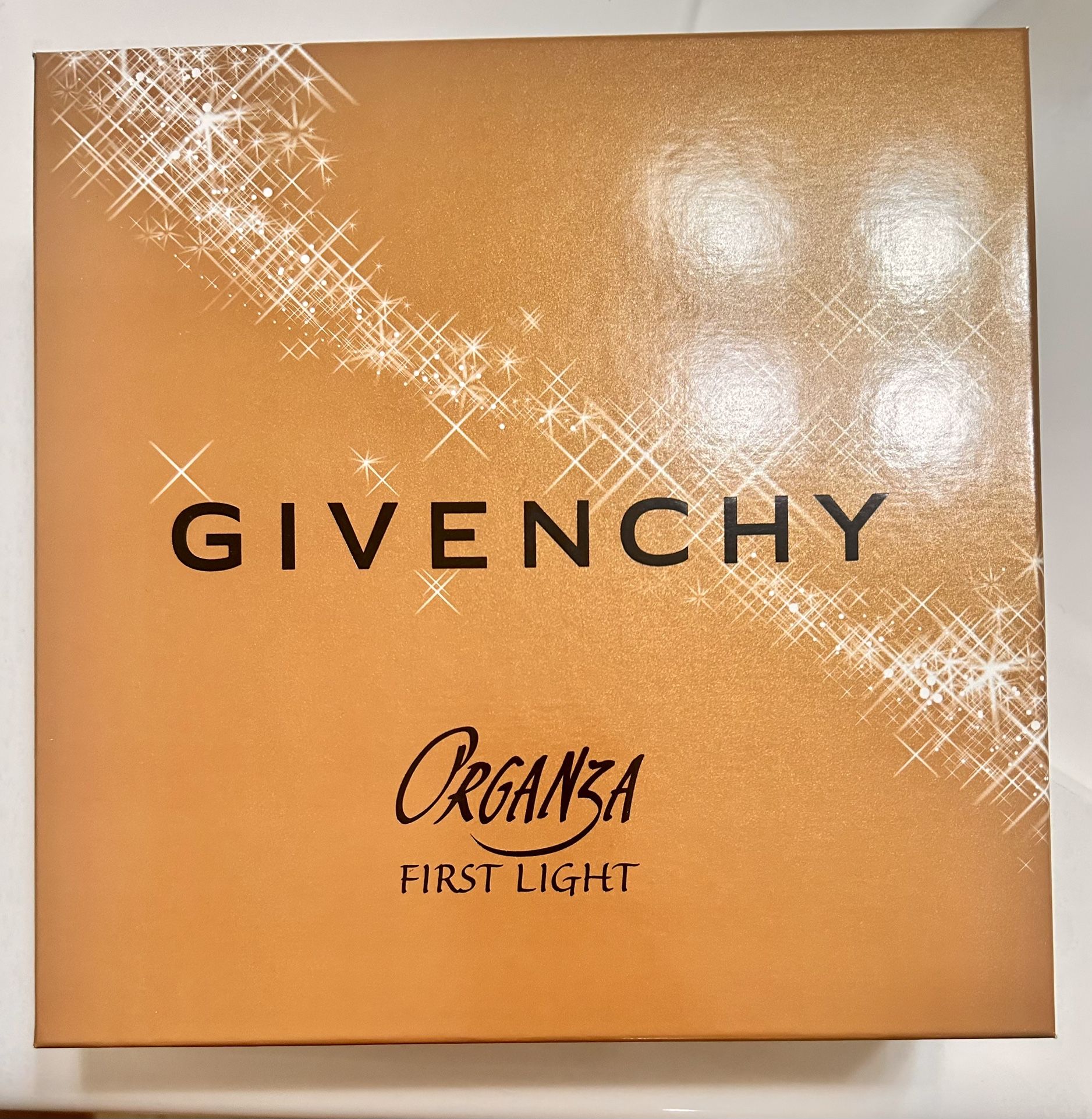 GIVENCHY ORGANZA FIRST LIGHT PERFUME 50 Ml Travel Perfume 5 Ml Perfume Lotion 100 Ml And Travel Perfume lotion 100 Ml