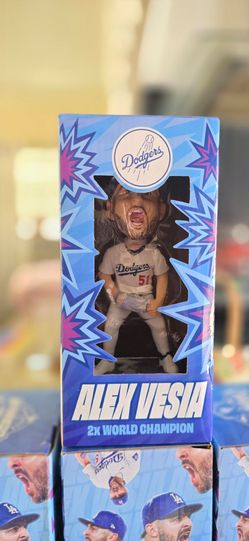 Alex Vesia 2X World Champion Bobblehead