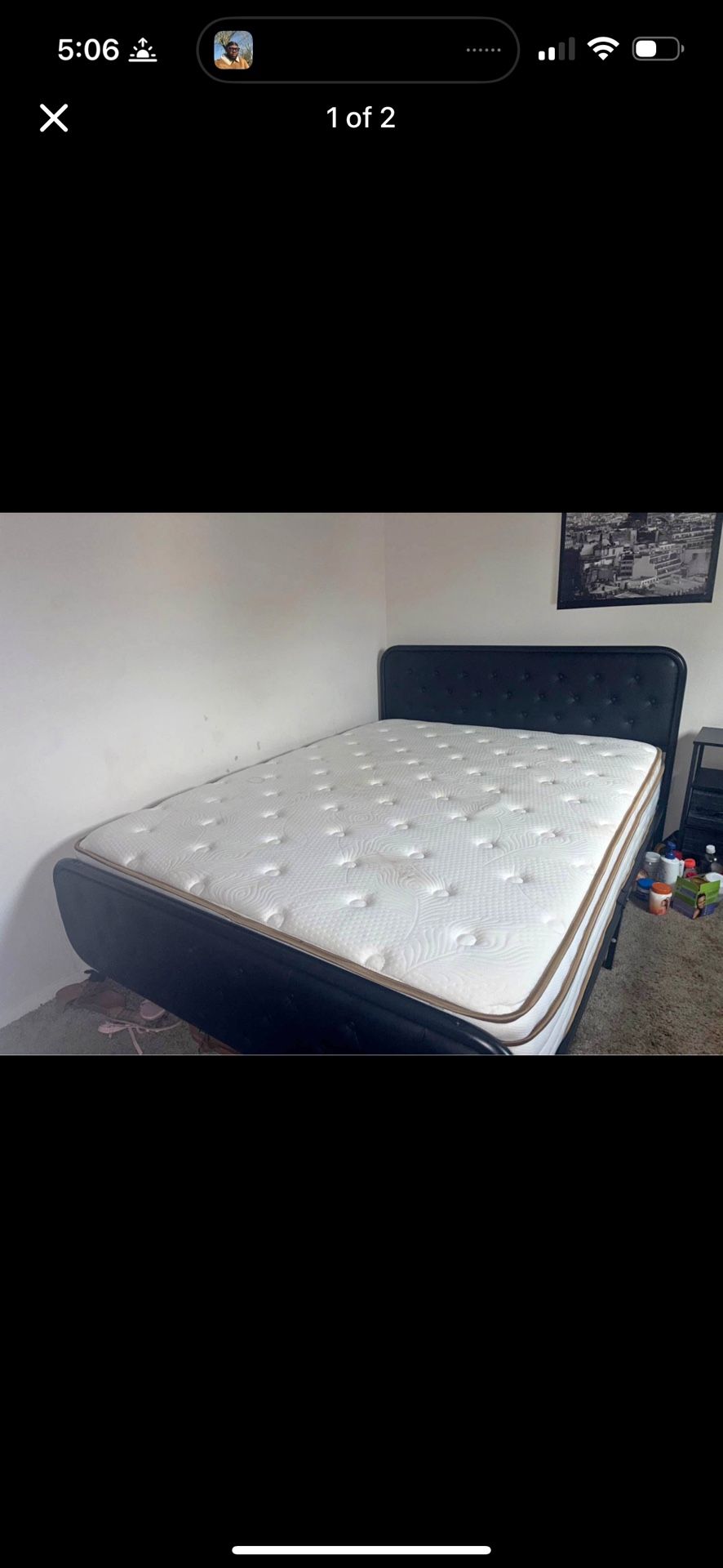 Bed Frame And Mattress