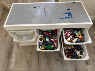 Lego Table Homemade