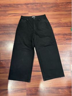 Baggy Black Selvedge Jeans