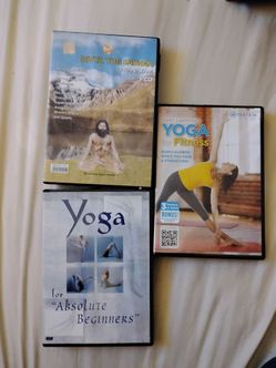 Yoga DVD Lot of 3
