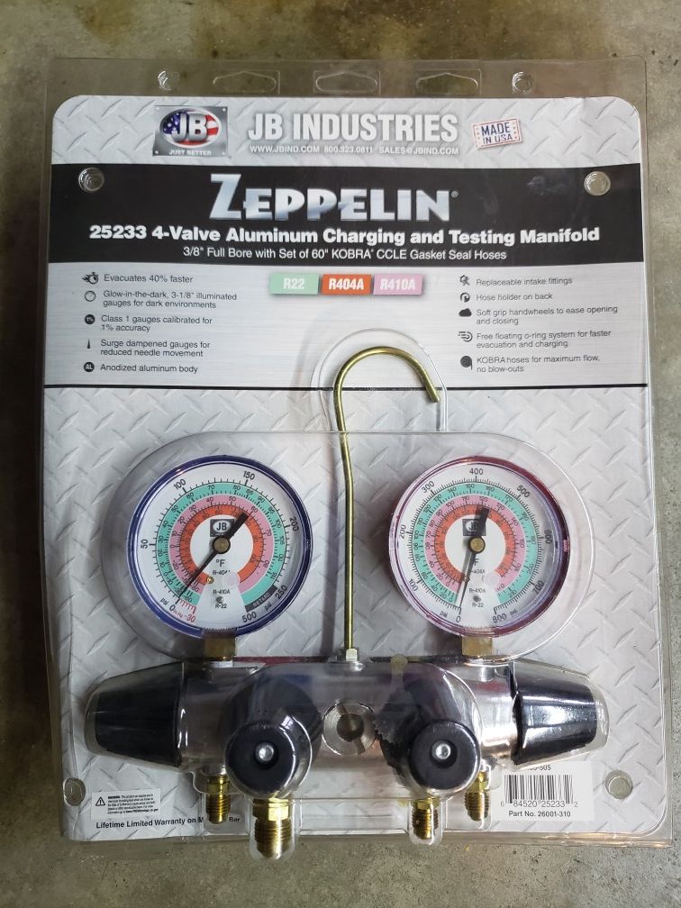 JB Industries Zeppelin 25244-4 Manifold
