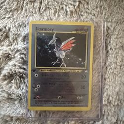 1st Edition Skarmory Pokemon Card