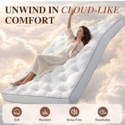 NWT Memory Foam Mattress Topper Queen。firm price