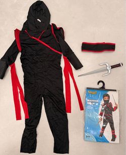 Spirit Warrior Ninja Halloween Costume Toddler 5-6T