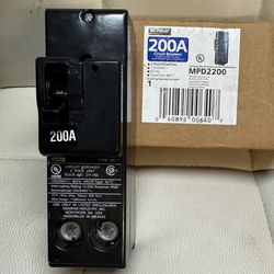 New Murray MPD2200R BREAKER 2POLE 200A 120/240V