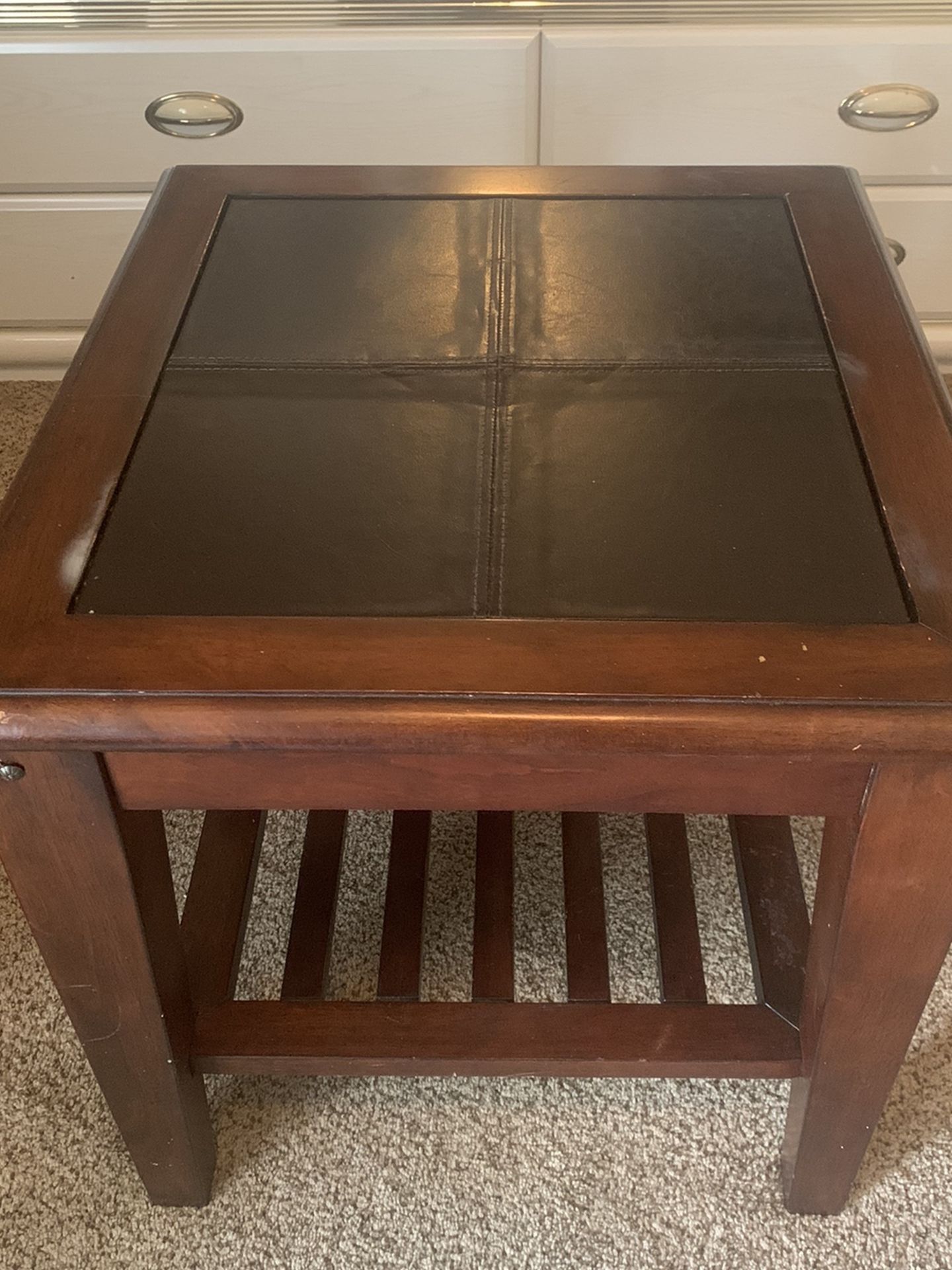 Wooden Side End Table