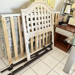 Bed And Nightstand $50 🎁🍀 Bedroom Set, Bed, Headboard, Frame, Mattress 