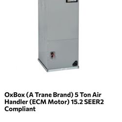 OxBox (A Trane brand) 5 Ton Air Handler