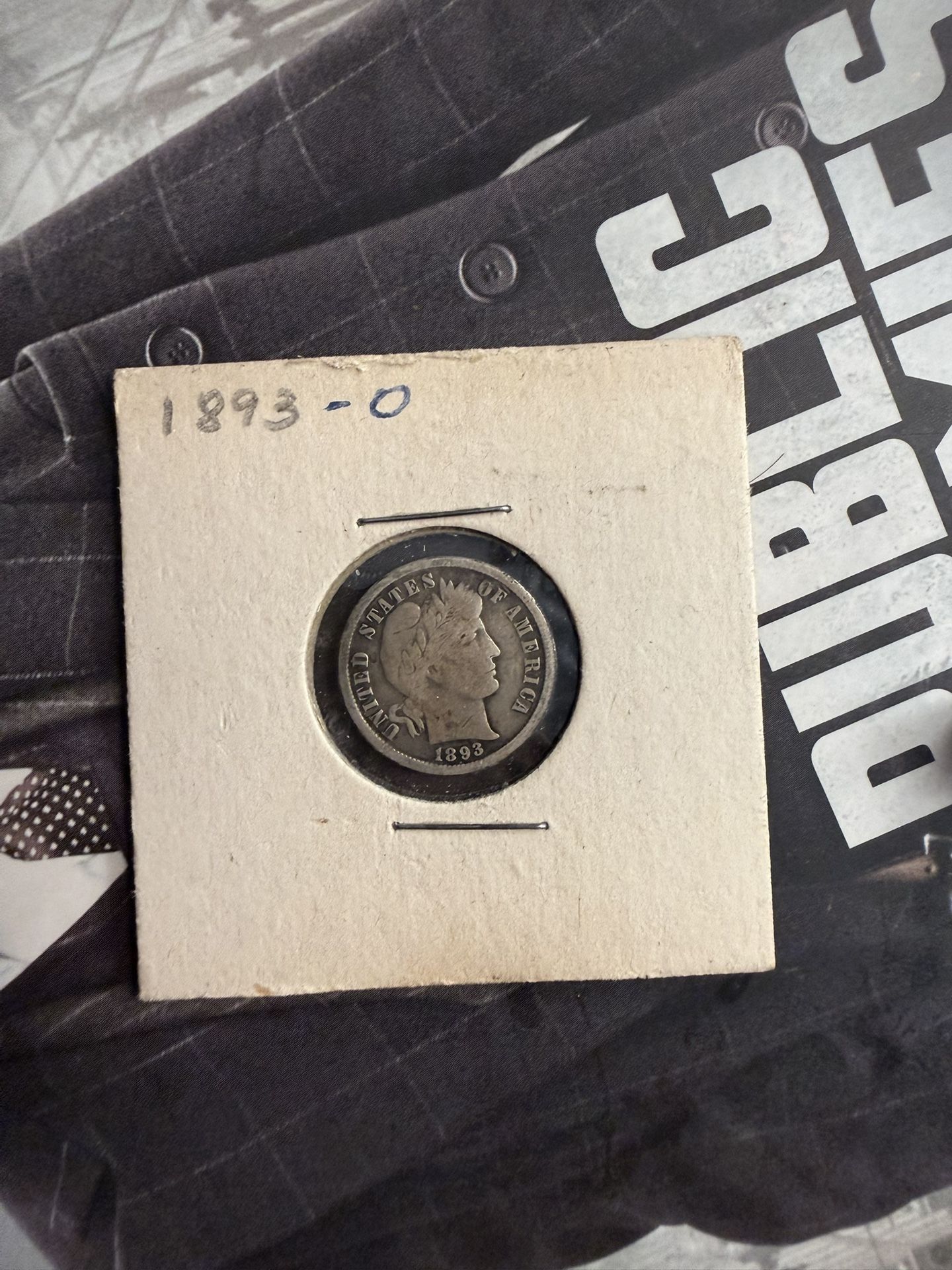 1893 o barber dime