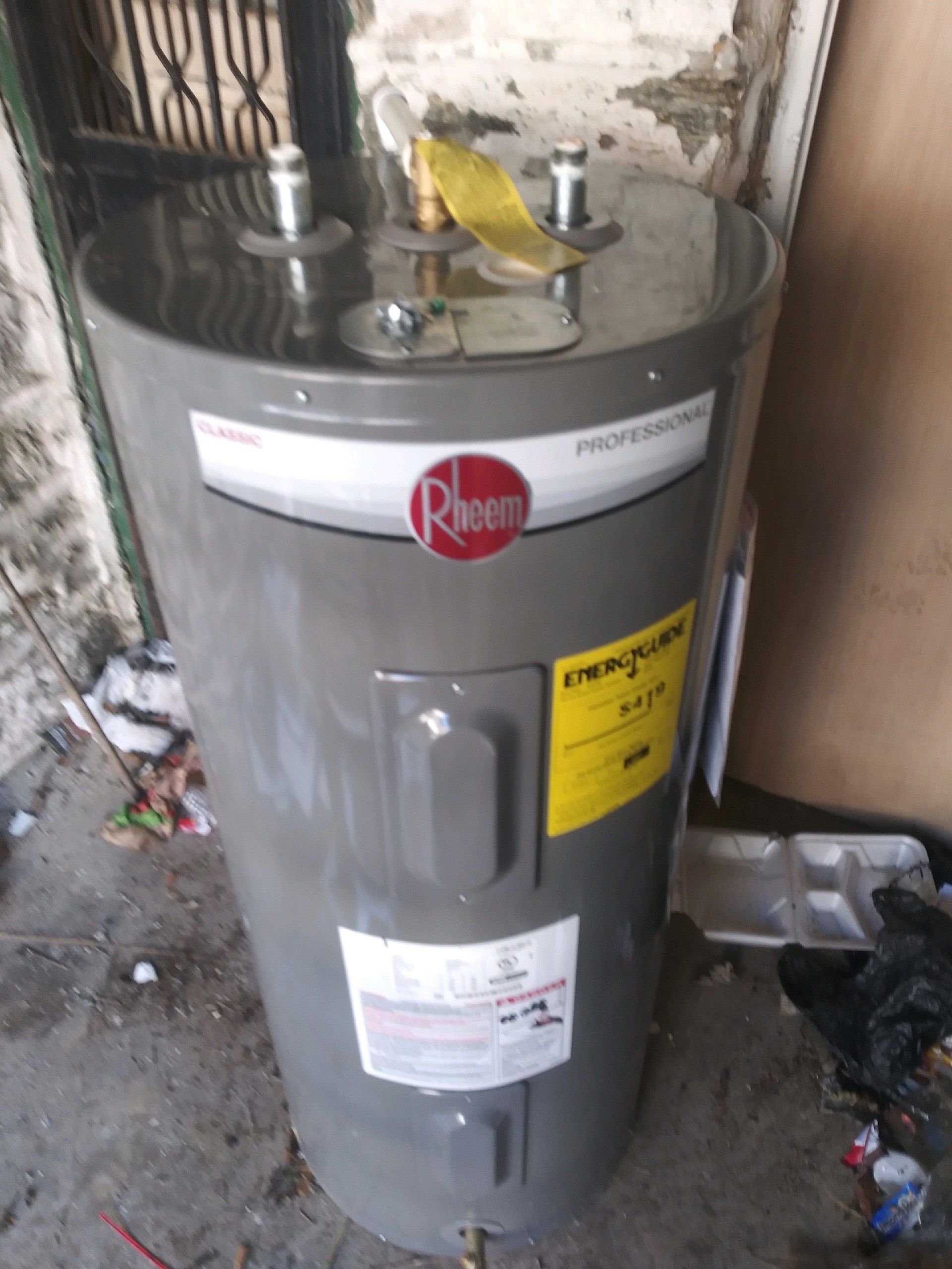 Rheem electric water heater