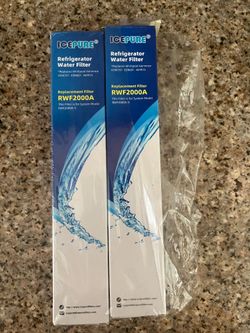 2 IcePure refrigerator water filters new in box