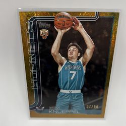 2025 TOPPS 204 KON KNUEPPEL GOLD HOLO FOIL (JERSEY MATCH!!)