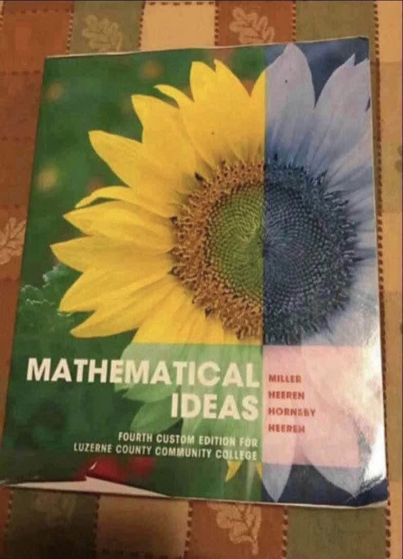 Mathematical Ideas - College Textbook