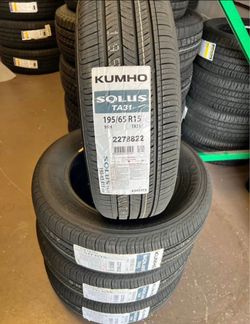 195/65R15 Kumho Set New Tires